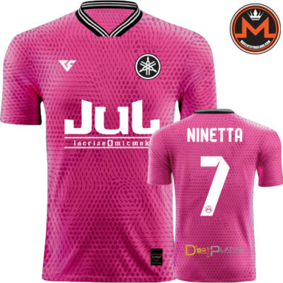 Maillot Officiel Edmonton Oilers NHL - Rose Foncé, Taille Petit (7/8 Jeunesse), Neuf
