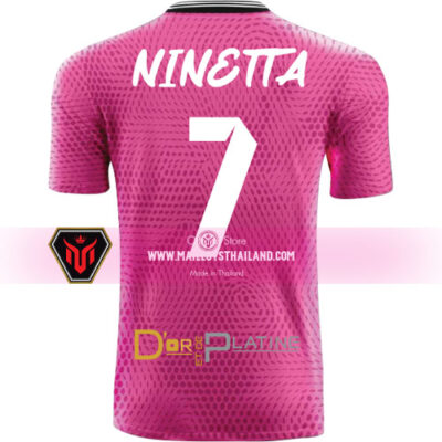 Maillots thailande VERSUS Maillots NINETTA#7 Limited Edition (Rose ...