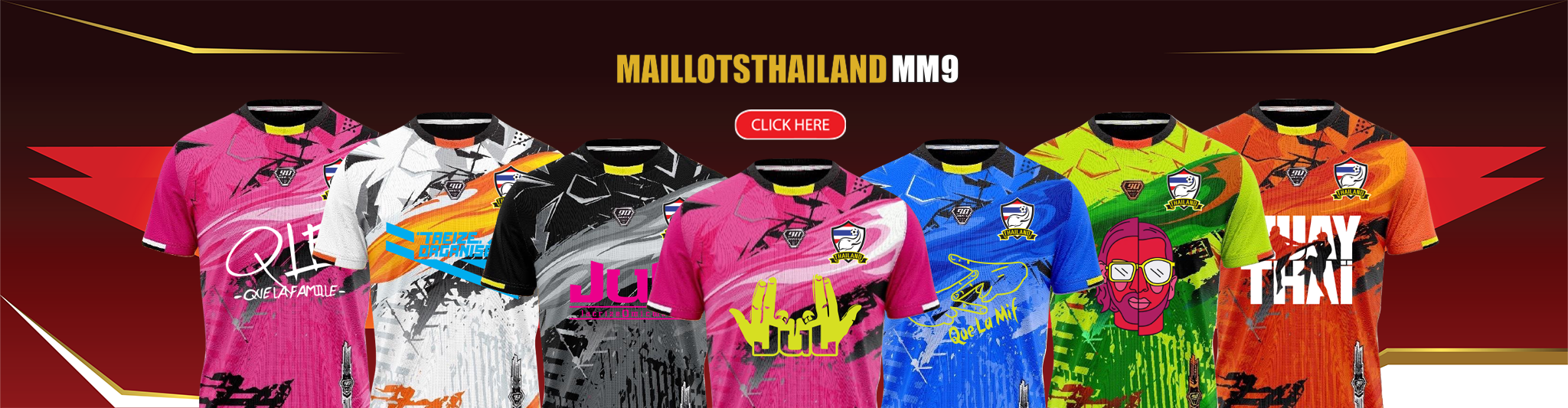 Maillots thailande 90Minute MM9