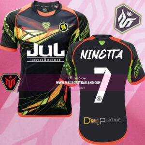 Maillots thailande 90Minute MM6 Maillots NINETTA#7 Limited Edition (Noir)