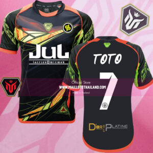 Maillots thailande 90Minute MM6 Maillots TOTO#7 Limited Edition (Noir)