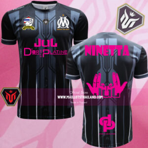 Maillots thailande NINETTA JUL D'or et de Platine Special edition (Noir)