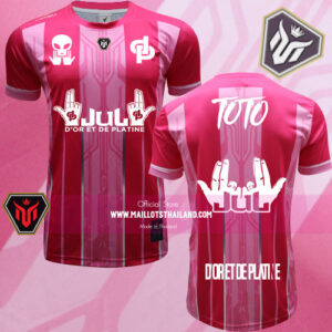 Maillots thailande TOTO JL D'OR ET DE PLATINE Limited Edition ( Rose)