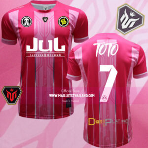 Maillots thailande Mlt Maillots TOTO# 7 Limited Edition (Rose)