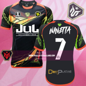 Maillots thailande 90Minute MM6 Maillots NINETTA#7 Limited Edition (Noir)