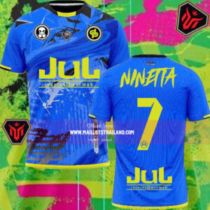 Maillots thailande 90Minutes MM9 Maillots NINETTA#7 Limited Edition (Bleu Sky)