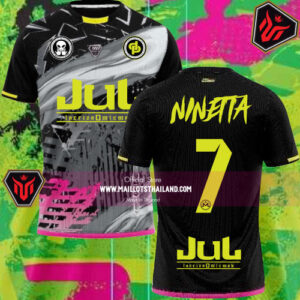 Maillots thailande 90Minutes MM9 Maillots NINETTA#7 Limited Edition (Noir)