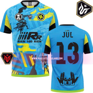 Maillots thailande 90Minute MM10 Maillots JUL #13 JL (Bleu Sky)