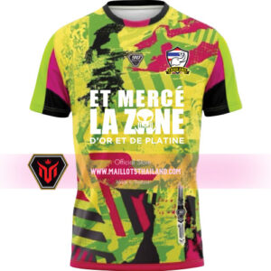 Maillots thailand 90Minutes MM10 Maillots ET Merce LA ZONE (Vert Jaune)