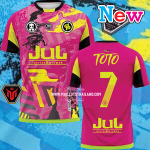Maillots thailande 90Minutes MM10 Maillots TOTO#7 Limited Edition (Rose)