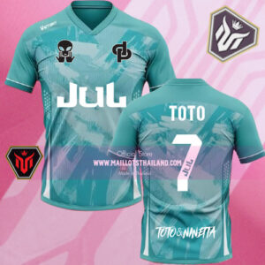 Maillots thailande Victory M2 Maillots TOTO#7 (Mint)