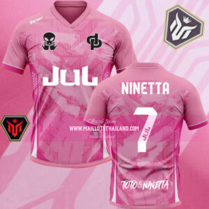 Maillots thailande Victory M2 Maillots NINETTA#7 (Rose)