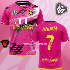 Maillots thailande 90Minutes MM9 Maillots NINETTA#7 Limited Edition (Rose)